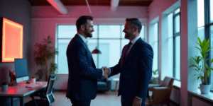 handshake after a deal